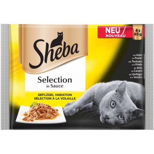 Sheba kesice, Izbor živine 4x85 g 340 g Cene