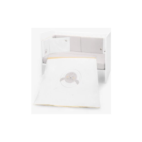 Kikka Boo KikkaBoo Posteljina sa ogradicom 6 pcs 60/120 Seally Me (KKB60135) Cene