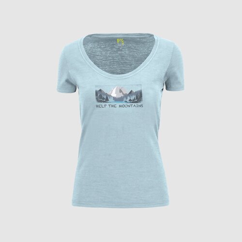 Karpos ambretta w t-shirt, ženska majica za planinarenje, pink 2532036 Slike