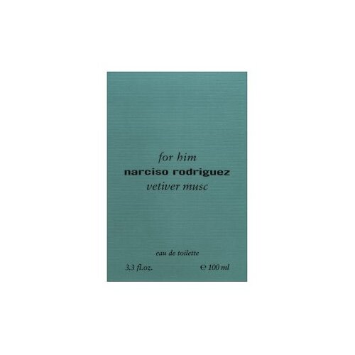 Narciso Rodriguez Toaletna voda Eau De Toilette Vetiver Musc F&amp;uuml;r Ihn 100 ml Slike