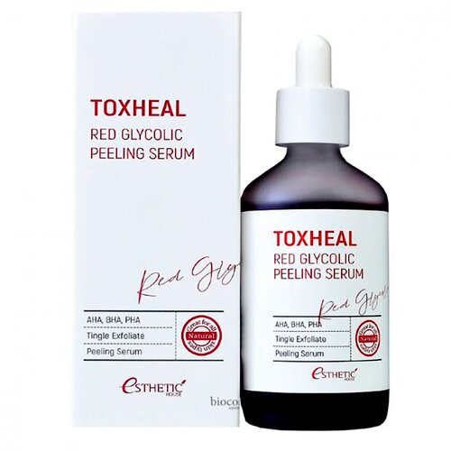 Esthetic House Toxheal rdeči glikolni piling serum - 100 ml Cene