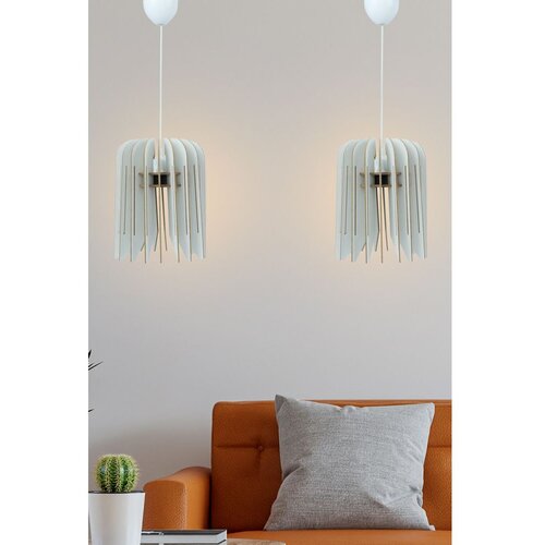 Opviq Luster 211-LB2, 65 cm 25 cm, Bijela Cene