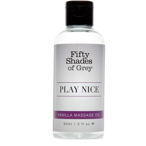 Fifty Shades of Grey Play Nice Vanilla Massage Oil 90ml Slike