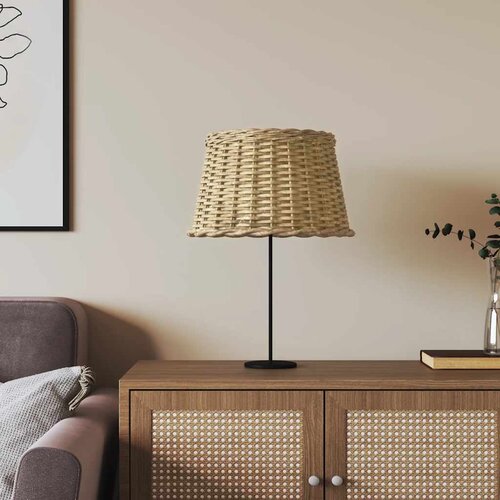  Sjenilo za svjetiljku smeđe &Oslash; 45 x 28 cm od pruća Cijene