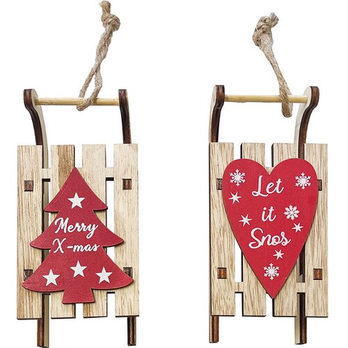  Ukrasne božićne saonice Merry X-mas Cijene