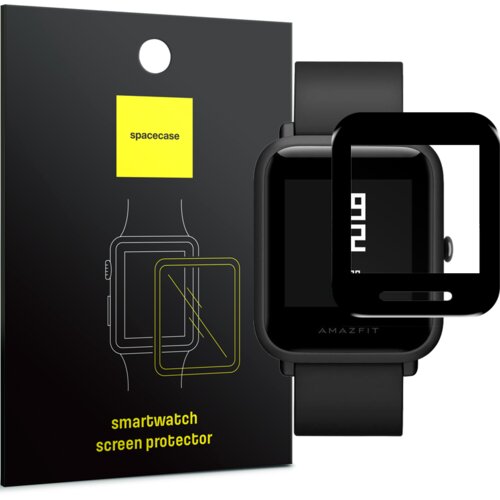 Spacecase kaljeno steklo za ure amazfit bip lite sc hybrid glass, (21965095) Slike