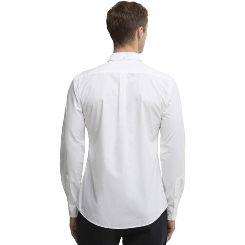 Barbour Srajce z dolgimi rokavi TREEPORT POPLIN MSH5753 Bela Slike