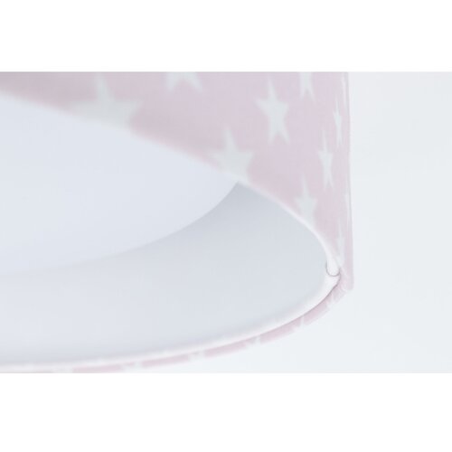  LED prigu&amp;scaron;iva svetiljka GALAXY KIDS LED/24W/230V sa zvezdicama roze/bela + daljinski upravljač Slike