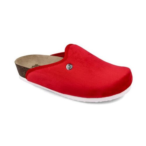 Grubin Caki ženska klompa pliš classic crvena 39 ( A066014 ) Cene