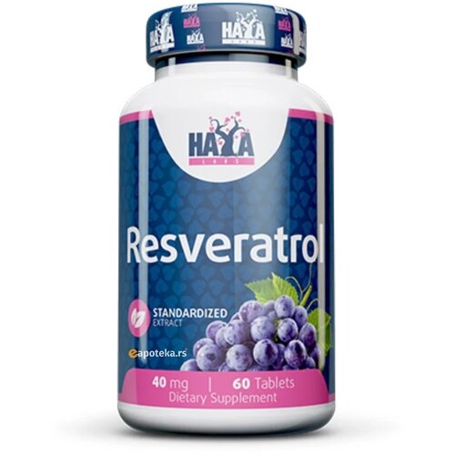 HAYA dijetetski suplement resveratrol 40 mg A60 Cene