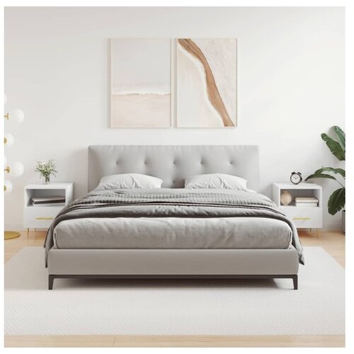 vidaXL Noćni ormarići 2 kom bijeli 40x35x47 5 cm od konstruiranog drva Cijene