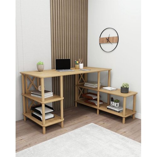 Hanah home radni sto legno oak Cene