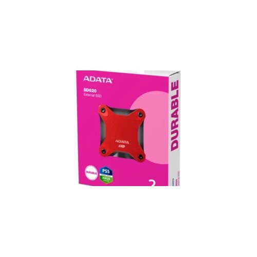 A DATA 2TB external SSD Durable SD620 Red Cijene
