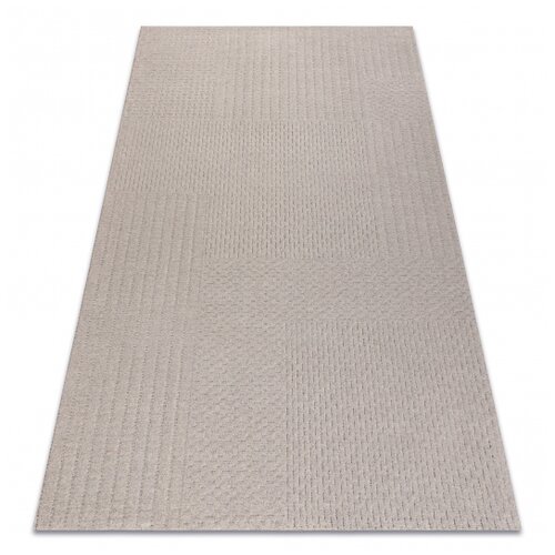 RugsX Volnena preproga TEXTURA 488.13.LA110 OSTA - Linije, geometrijski okvir, strukturna siva 240x340 cm, (5000218733) Cene
