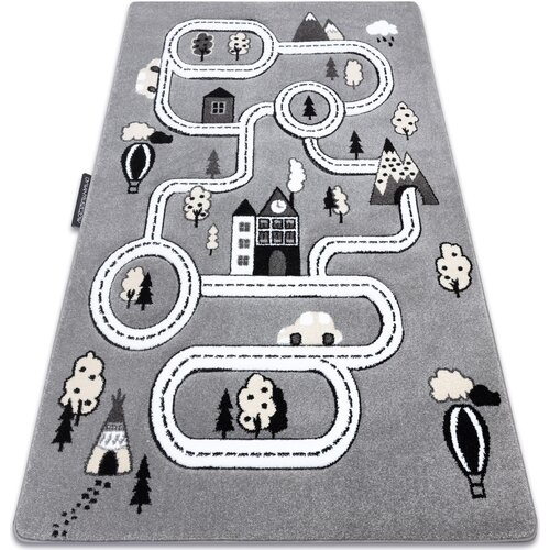RugsX Preproge Preproga PETIT TOWN MESTO ULICE siva 180x270 cm Siva Cene