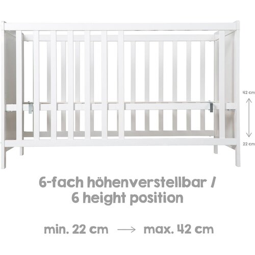 Roba Bela otro&amp;scaron;ka posteljica 60x120 cm &amp;ndash; Slike
