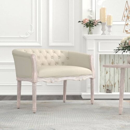 VidaXL Klupa 98 x 56 x 69 cm platnena Slike
