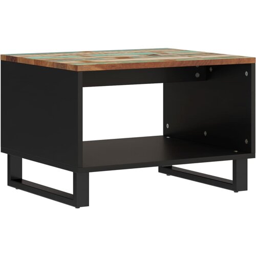 Maison Chic Klubska mizica - kavna mizica - Nizka mizica 60x50x40 cm trden predelan les, (21754090) Slike