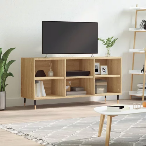 vidaXL TV ormarić boja hrasta 103 5x30x50 cm od konstruiranog drva