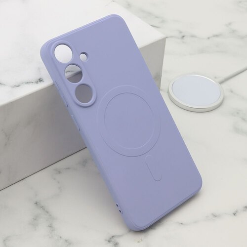 Maska VELVET TOUCH MagSafe za Samsung S936B Galaxy S25 Plus 5G/ ljubičasta Slike