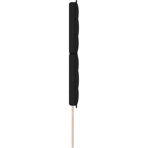  Uzglavlje Crna 144 cm tkanina Slike