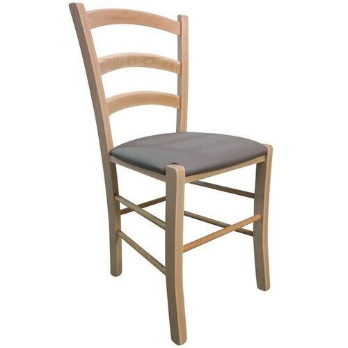 stolica Paesana-Natur / cappuccino-Tapecirano sjedi�te Cijene