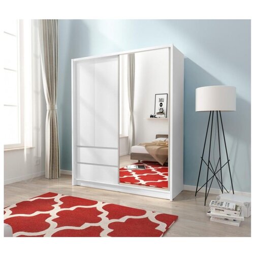 Molarem Home Garderobni ormar SARA 180 bijeli Slike