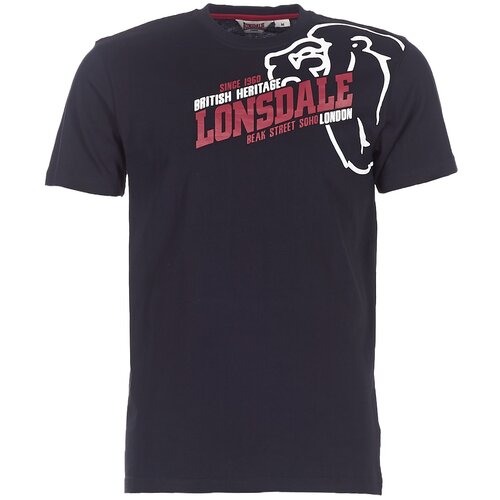 Lonsdale Majice s kratkimi rokavi WALKLEY Črna Cene
