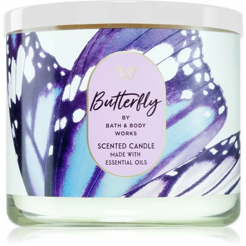 Bath & Body Works Butterfly dišeča sveča II. 411 g
