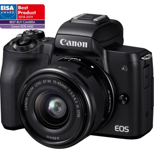 Canon EOS M50 + EF-M 15-45 IS STM digitalni fotoaparat Slike