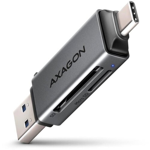 Axagon MEM CR USB 3.2 Gen 1 CRE-DAC, SD, microSD Slike
