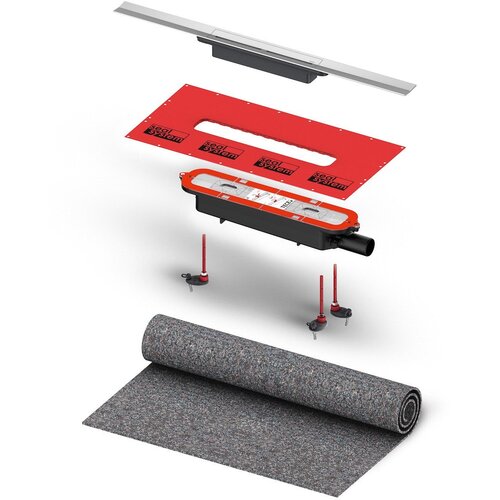Tece 674000 Drainprofile podnožje za tuš kanaleto Cene