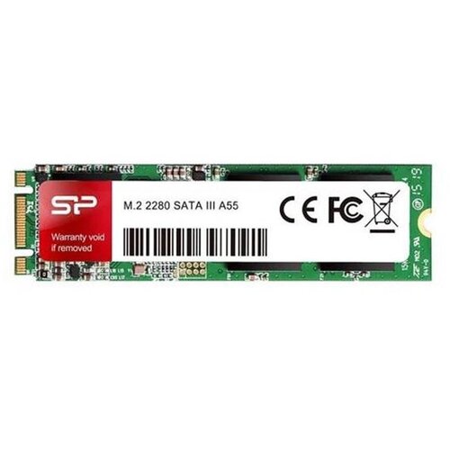 Silicon Power SSD A55 512GB M.2 SATA 560/530 MB/s Slike