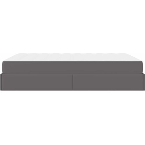  Okvir kreveta s madracem Ostalo 2 kom. Siva PVC 140 x 190 cm Slike