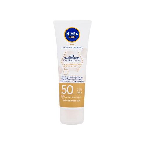 Nivea Sun Luminous 630 Face Sun Cream SPF 50 krema za sončenje proti pigmentnim madežem 40 ml za ženske Cene