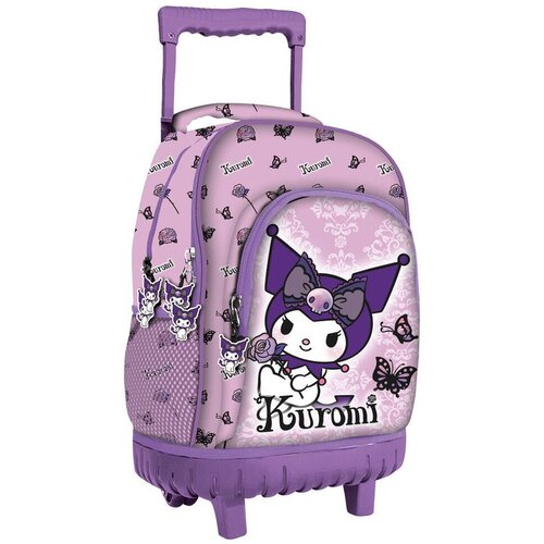  Trolley Purple Kuromi Hello Kitty 44cm Slike
