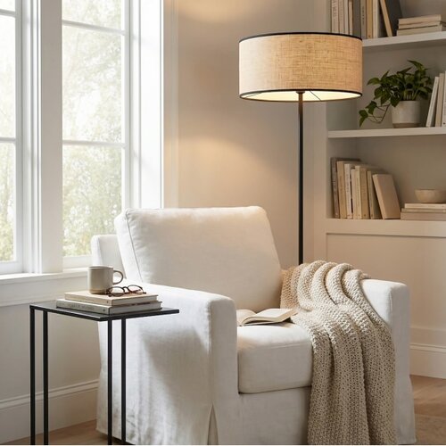  podna lampa eco 1xE27/15W/230V bež/ratan Slike
