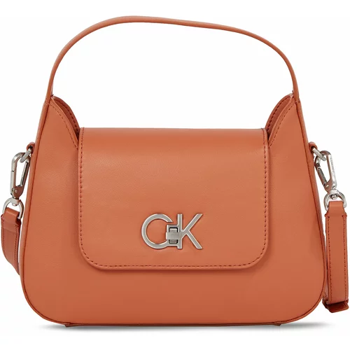 Calvin Klein Ročna torba Re-Lock Crossbody W/Flap Sm K60K610770 Autumn Leaf GAP