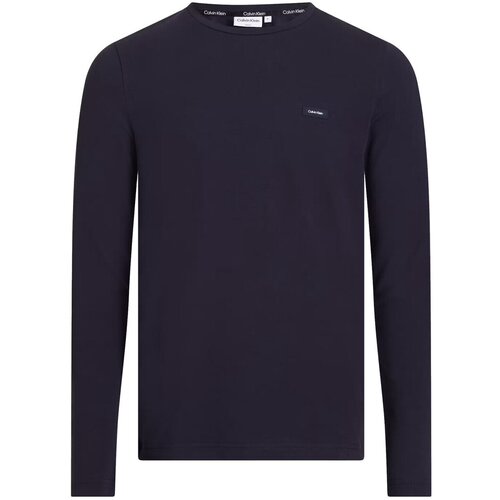 Calvin Klein Jeans Majice s kratkimi rokavi K10K112725 Modra Cene