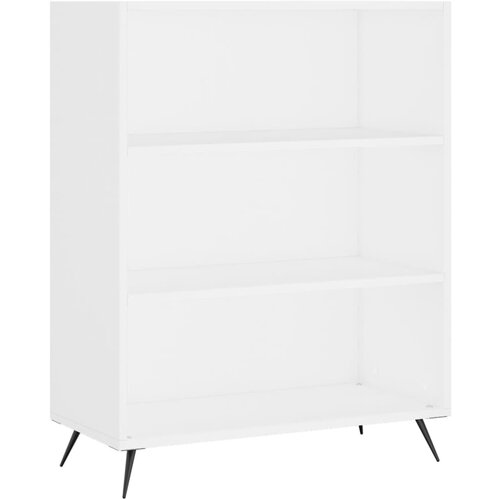 Maison Chic Knjižna omara - Knjižni regal bela 69,5x32,5x90 cm inženirski les, (21724854) Slike