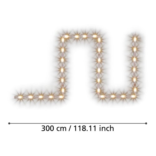 Eglo 99684 - led prigu&amp;scaron;iva traka 3 m stripe-z LED/13,5W/24V 2700-6500K Slike