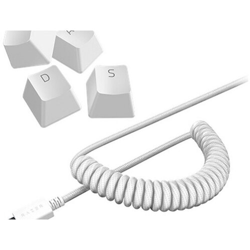 Razer Komplet tipk pbt keycap upgrade set , mercury white Cene