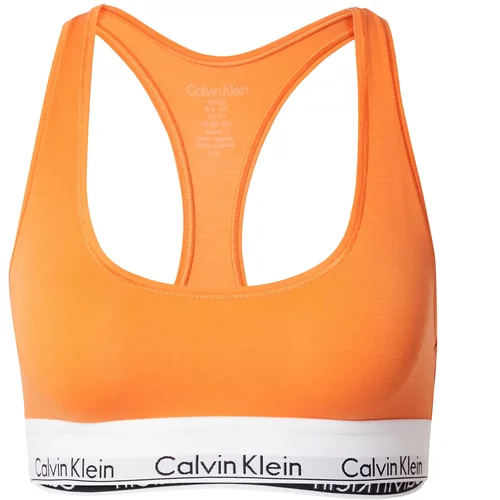 Calvin Klein Underwear Nedrček oranžna / črna / bela