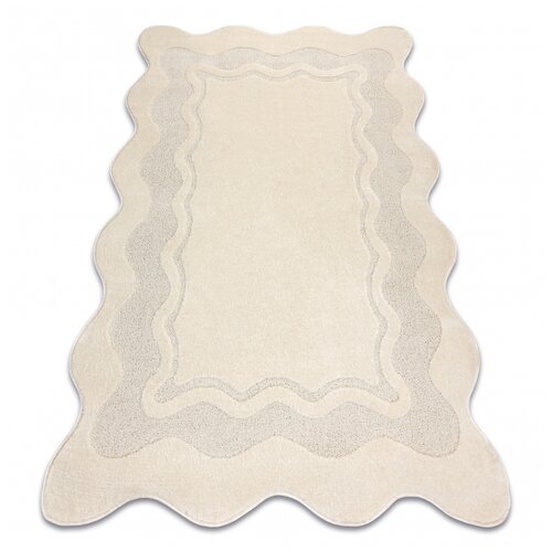 RugsX DUNE 2879 SHAPE preproga kremna &ndash; Okvir, struktura, nepravilna oblika 160x220 cm, (5000231773) Cene