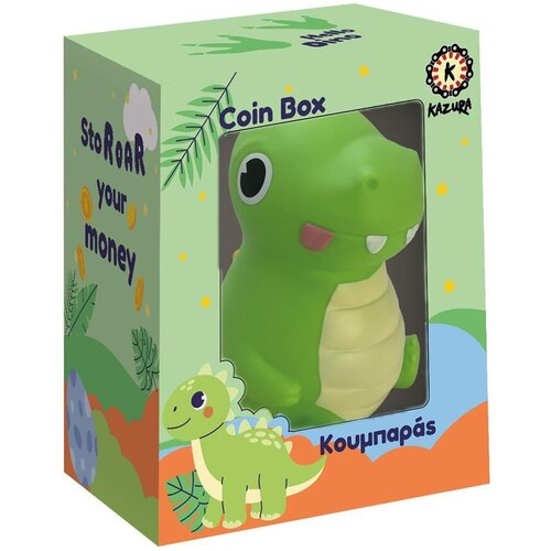 Luna Kazura kasica u obliku dinosaura 13x12x20 cm Cijene