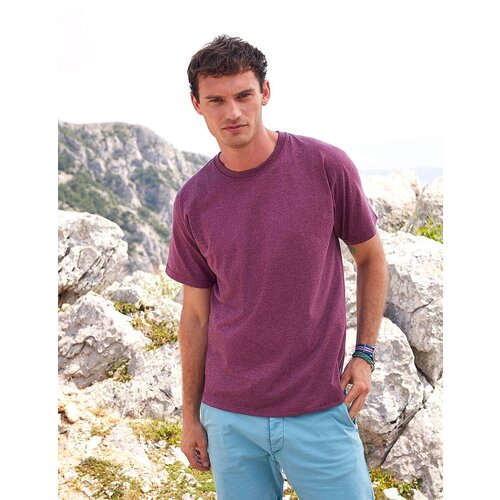 Fruit Of The Loom Burgundy Men&amp;#039;s T-shirt Valueweight Slike