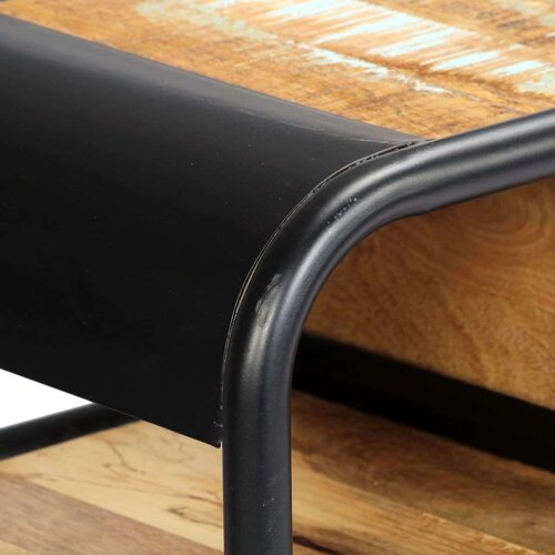  Konzolni stol od masivnog obnovljenog drva 118 x 30 x 75 cm Slike