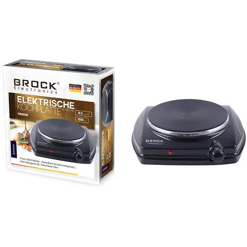 Brock električna kuhalna plošča - EP 1500 BK, (21000647)