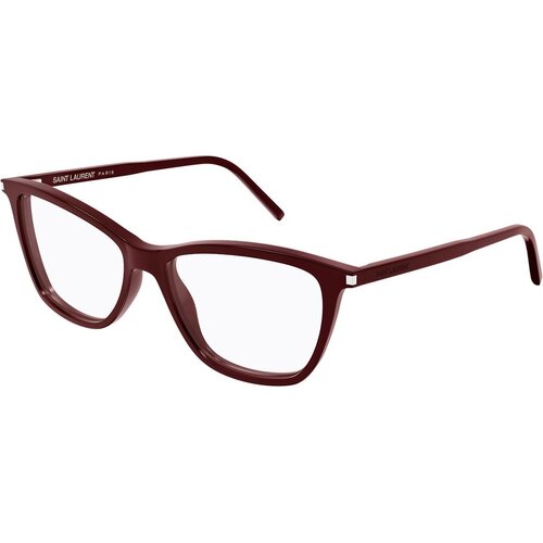 Saint Laurent SL259 018 L (53) Rdeča/Kristalna Slike