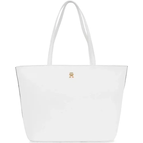 Tommy Hilfiger Torbe AW0AW16089 - ESSENTIAL SC TOTE Bela